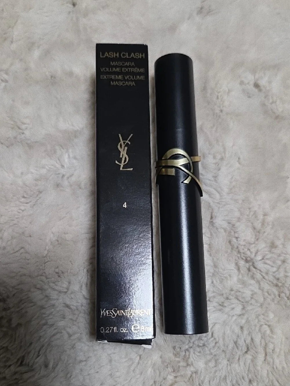 Yves Saint Laurent Lash Clash Mascara - Black & Gold Packaging